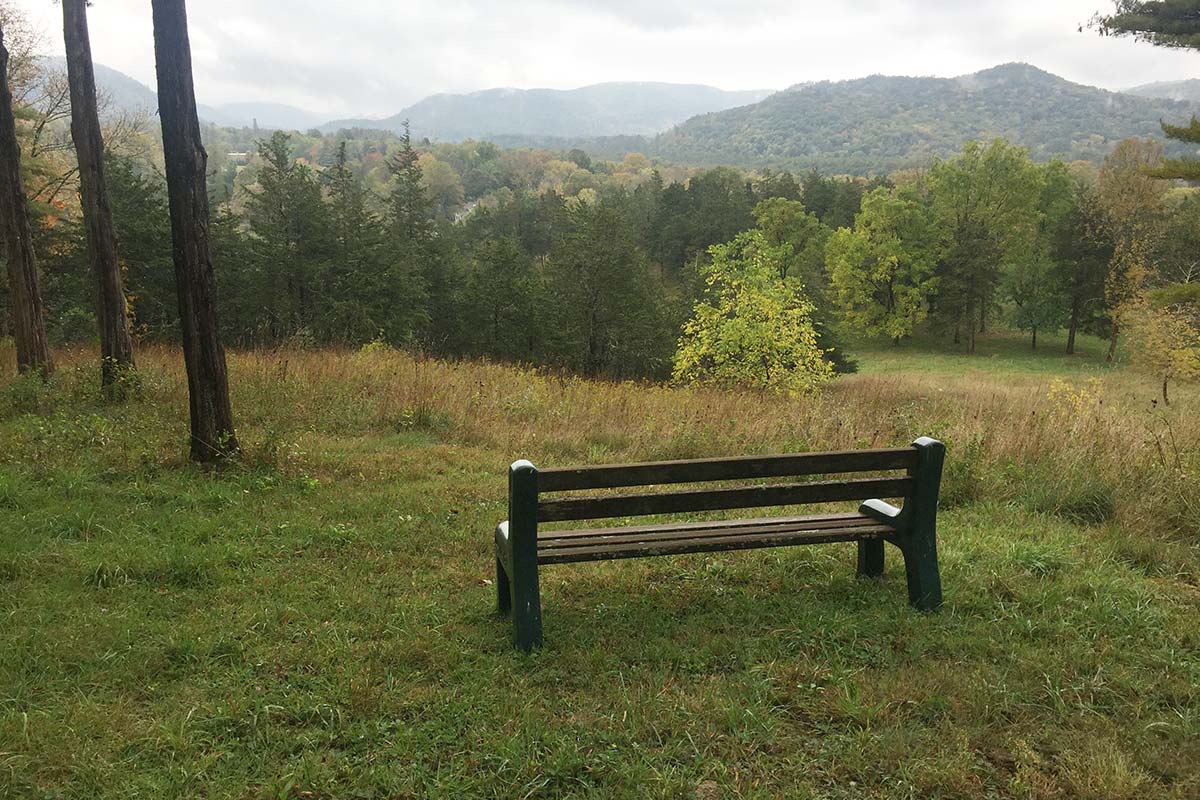 Bench at Overlook