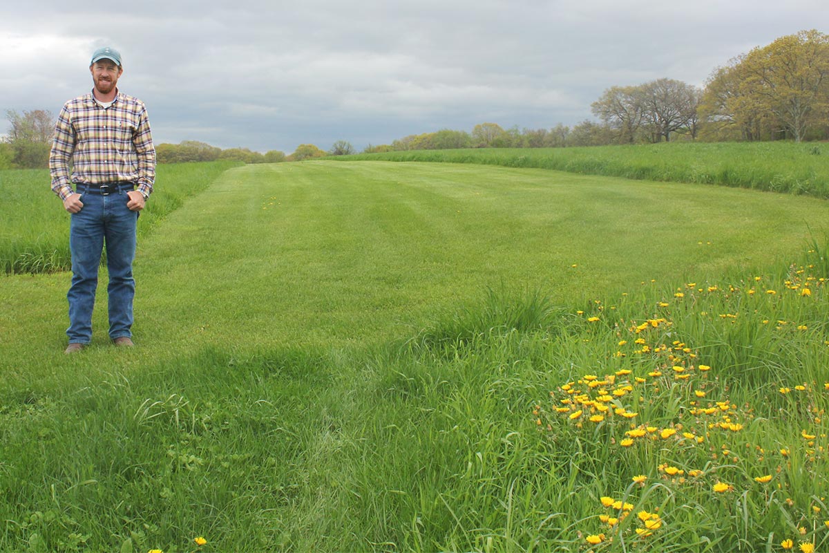 Farmer In Field